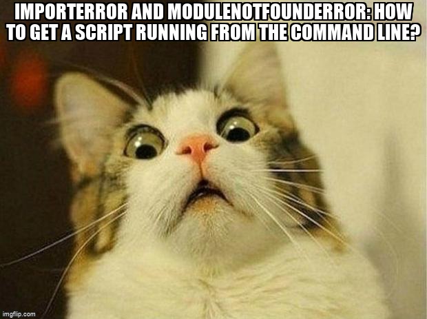 overflow_meme's tweet image. ImportError and ModuleNotFoundError: how to get a script running from the command line? stackoverflow.com/questions/7216… #modulenotfounderror #python #importerror #path #pythonimport