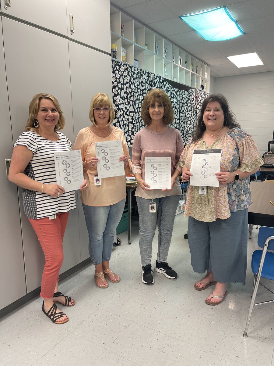 JWW’s Title I team completed 5 weeks of Working Genius! Talk about self-aware… They know each other inside and out. We had the best conversations and had a blast.
#workinggenius 
<a href="/KCarpenter3rd/">Karen L. Carpenter, EdD</a> <a href="/flowers20mary/">Mary Ann Flowers</a> <a href="/mrstgwilkinson/">Tiffany Wilkinson</a> <a href="/kylecraighead85/">Kyle Craighead</a> <a href="/patricklencioni/">Patrick Lencioni</a> @SGMcClard <a href="/Jwwelem/">Jww elem</a>