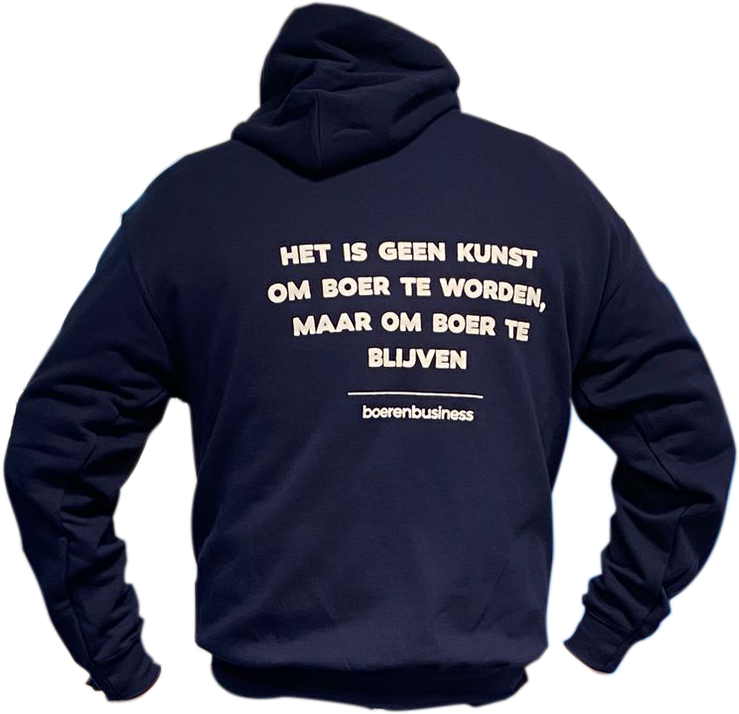 Deze week hebben we de mijlpaal van 12.000 volgers bereikt! Om dit te vieren geven we een unieke Boerenbusiness Hoodie weg 🎉
Retweet en maak kans, meedoen kan nog tot vrijdag 13 mei