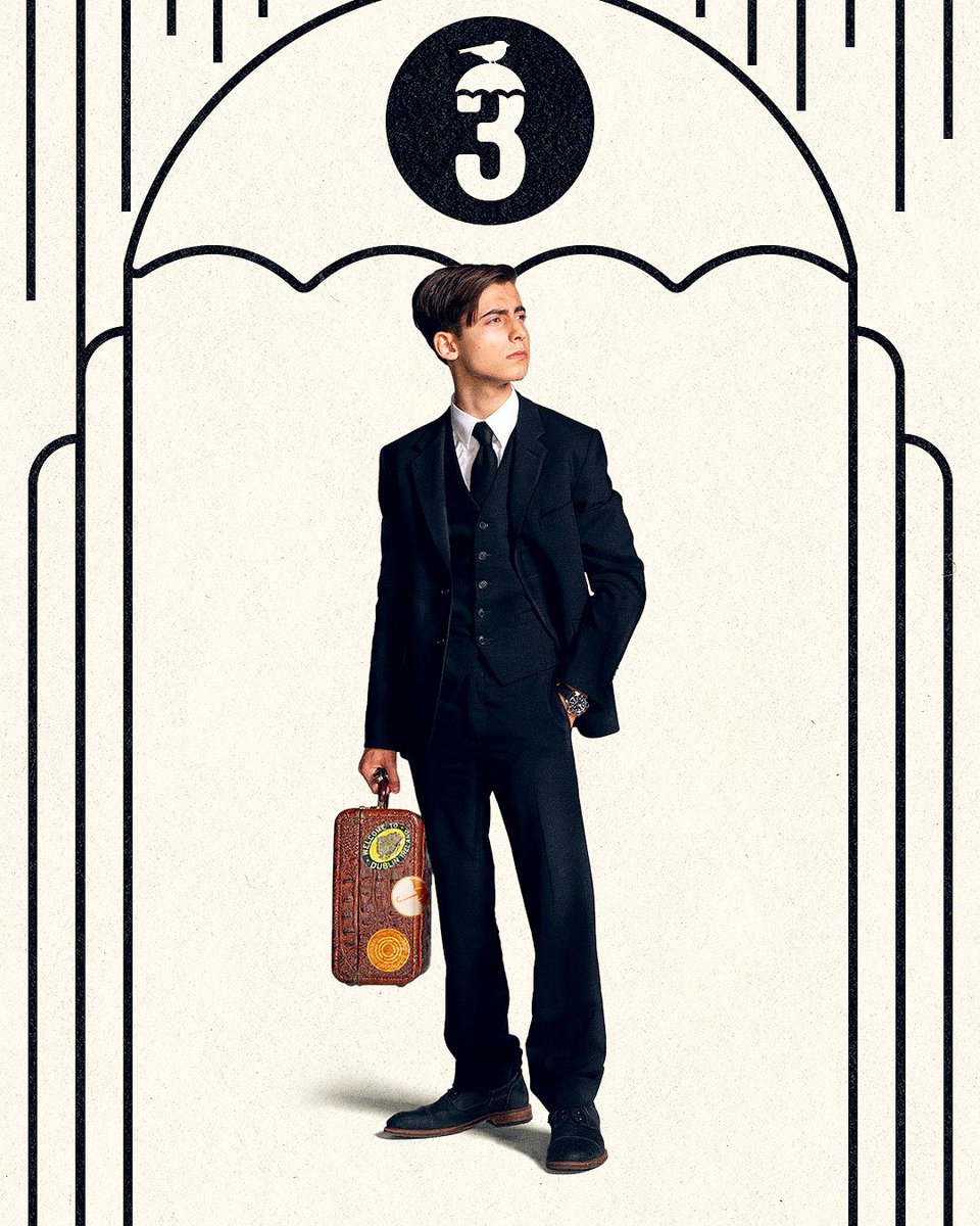 ENTERshows's tweet photo. بوسترات جديدة لشخصيات الموسم الثالث من مسلسل “The Umbrella Academy” والذي سيعرض في ٢٢ يونيو ٢٠٢٢: https://t.co/jMRpPgNk3H