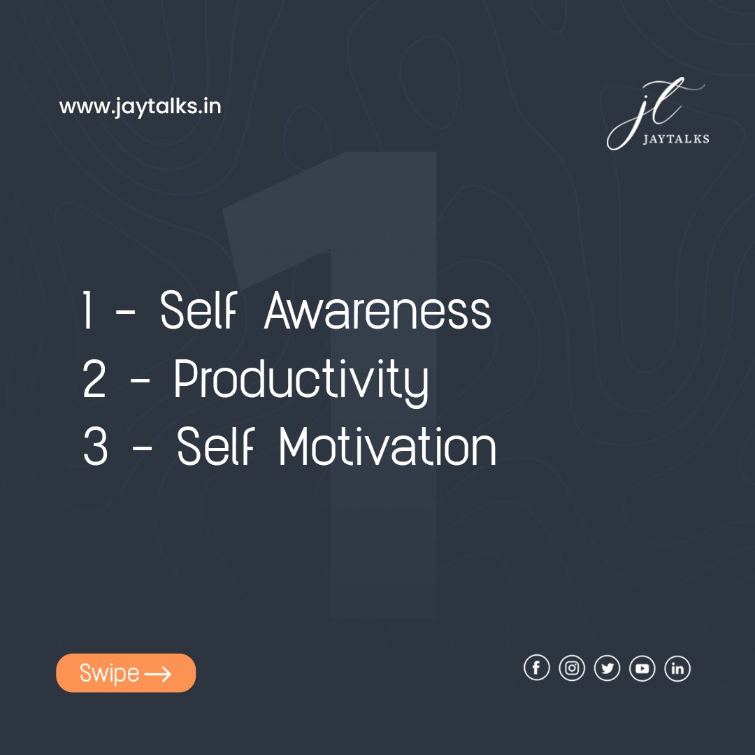 jaytalkstweet's tweet photo. To Handle ones emotions is to be Emotionally Intelligent. To gain Emotional Intelligence means to take good care of your future! 👍
.
.
.
.
.
.
#emotionalinteligence #eiwithjaytalks #jaytalks #jayrajhrishikesh #mindfulness #mindset #intelligence #ambition #skilldevelopmentcoach https://t.co/coKyNRR1QG