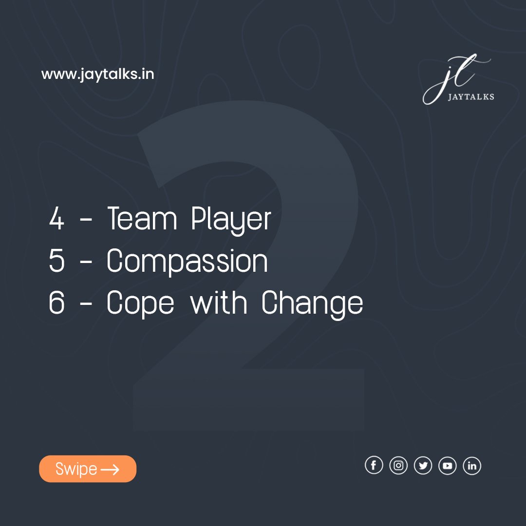 jaytalkstweet's tweet photo. To Handle ones emotions is to be Emotionally Intelligent. To gain Emotional Intelligence means to take good care of your future! 👍
.
.
.
.
.
.
#emotionalinteligence #eiwithjaytalks #jaytalks #jayrajhrishikesh #mindfulness #mindset #intelligence #ambition #skilldevelopmentcoach https://t.co/coKyNRR1QG