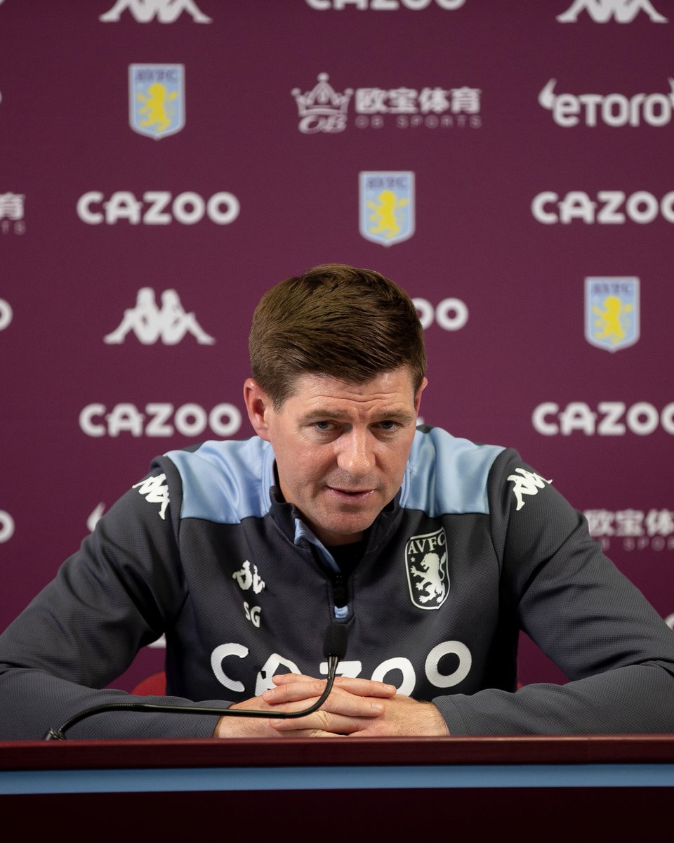 Tomorrow: #AVLLIV. 👊

Steven Gerrard joined the media this afternoon ahead of the visit of Liverpool. 🗣️

Updates to follow...