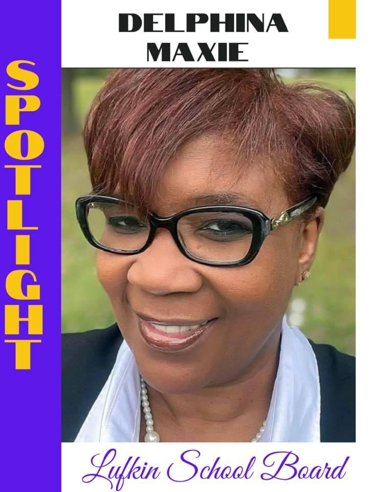 ProPanthers1999's tweet photo. Congratulations Delphina Maxie was elected as our new Lufkin School Board Trustee! #WeRiseLP https://t.co/9sbXGvXBqb
