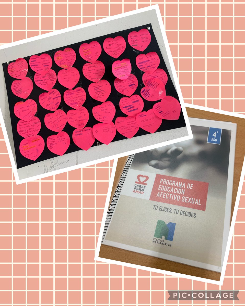 SMPilarmadrid's tweet photo. En #cuartodeESO ya hemos empezado con el programa de educación afectivo-sexual “Crea2 para amar”. Primer taller, finalizado con éxito: “¿soy todo lo que ves?”. Esta semana, “amor vs sexo”. #crea2paraamar #colegiosmarianistas #túEligesTúDecides https://t.co/0ve5QMa75r