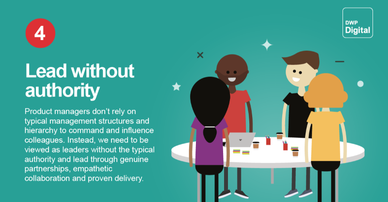DWPDigital's tweet photo. Check out these great top tips for #ProductManagers

📌Put your users first
📌Make evidence based decisions
📌Vary your communication techniques
📌Lead without authority
📌Focus on value
📌Truly own your product

#DigitalWithPurpose