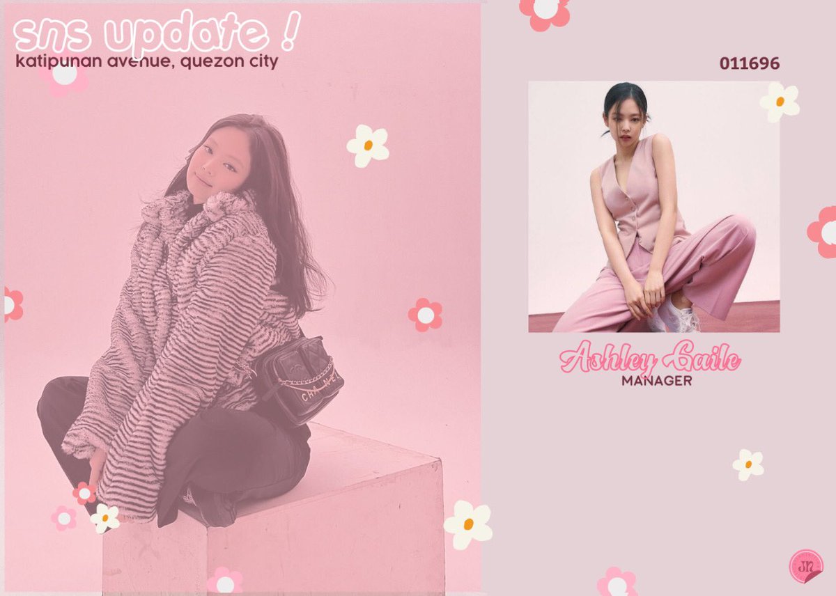 ⠀ 

ashley.⠀⠀⠀⠀posted an sns update｡

≡   O5O922  —  21:OO
⌕    Jolli Nation, Katipunan, Quezon City

⠀