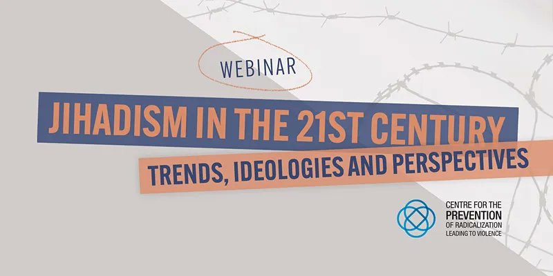 💡Did you know that the CPRLV is hosting a webinar on May 26?

The topic - Jihadism in the 21st Century: Trends, Ideologies, and Perspectives.

Register now 👉 buff.ly/3ER7XRb