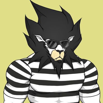 ChampmamOO7's tweet photo. Good morning #crofam curious to know which lion you prefer? Prison or Brucelee?  @cryptocomnft @LoadedLions_CDC #CyberCubs https://t.co/JjI5NO0Otl