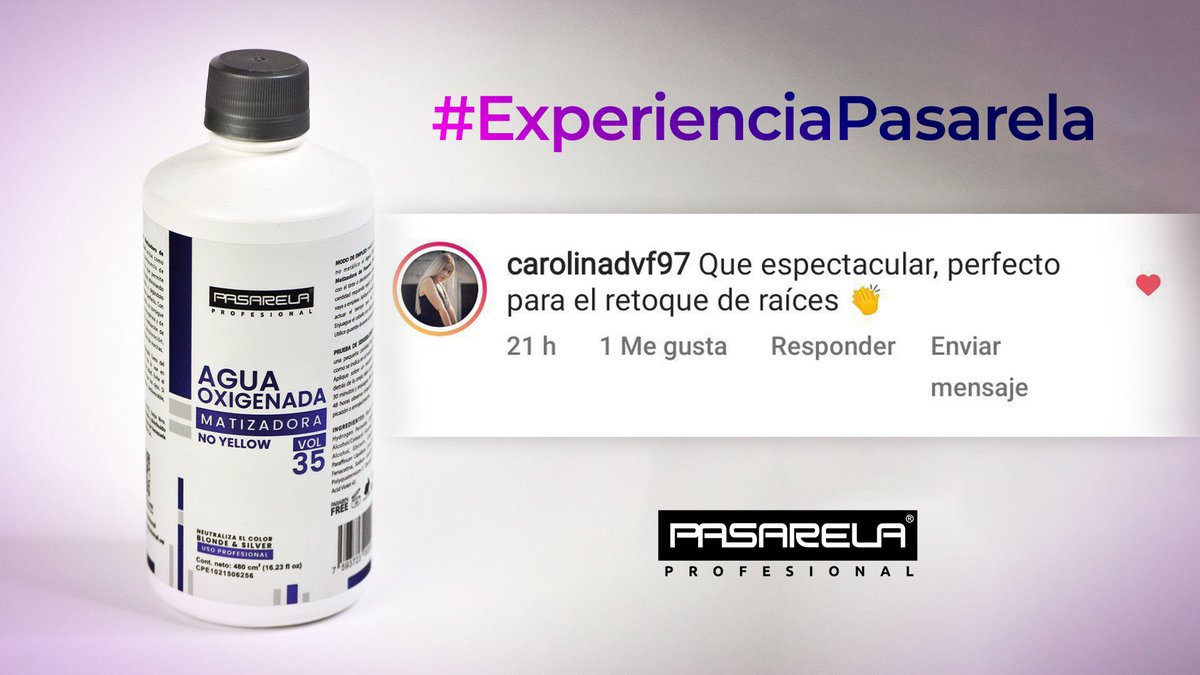 Pasarela_ve's tweet photo. ¡Gracias por elegirnos! 💜

Con el Dúo Matizador #NoYellow pueden personalizar una rutina de cuidado y mantenimiento de rubios, neutralizando la oxidación e hidratando profundamente su cabello. 💁🏼‍♀️
.
#blonde #PasarelaProfesional #ViveTuColor https://t.co/QW9mO7ZYj7