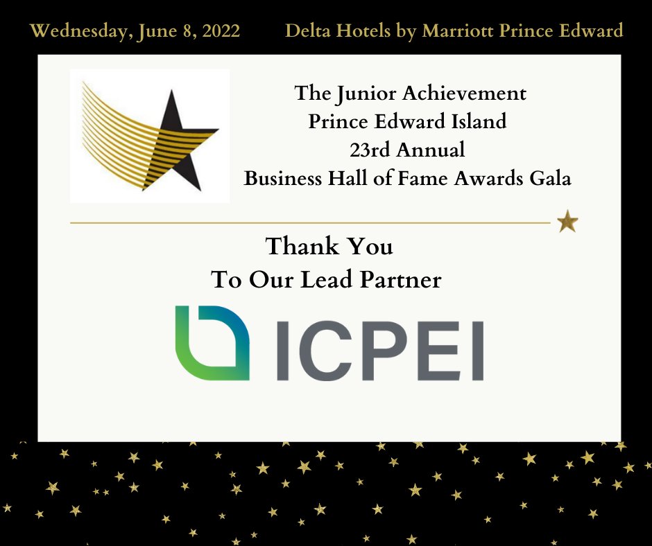 We are thrilled to be hosting the JA PEI Business Hall of Fame Awards Gala on Wednesday, June 8, 2022.  Join us in celebrating the accomplishments of Liam &amp; Kim Dolan, Peter MacDonald, and Dan MacIsaac. To reserve your seats, please contact Kelli Cook at kcook@japei.org