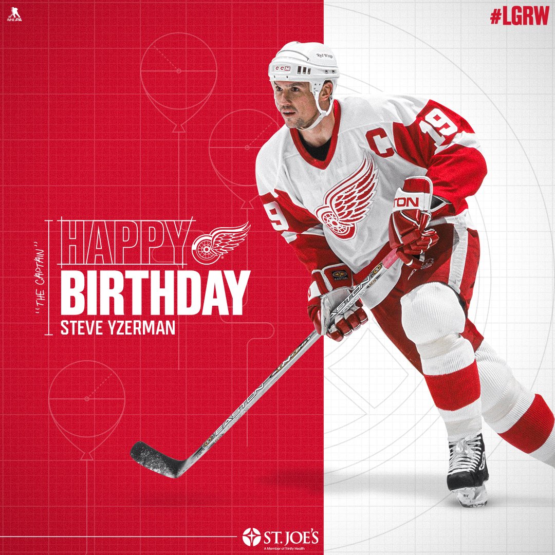 DetroitRedWings's tweet photo. HBD, 19! 🎂 https://t.co/29cVWdklVG