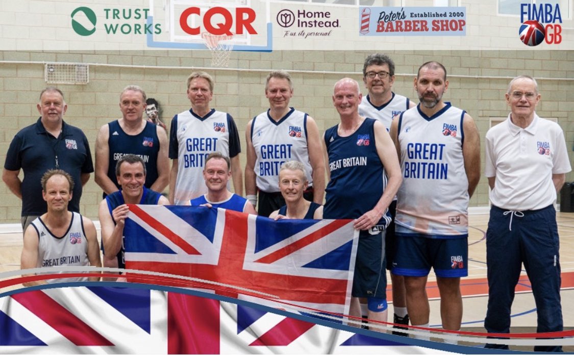 FIMBAGBofficial's tweet photo. Our FIMBA GB mens 55 PLUS team training hard before the #fimba European Basketball Championships in Malaga this summer #thegameneverstops #mastersbasketball #maxibasketball #team https://t.co/lySSViKI9D