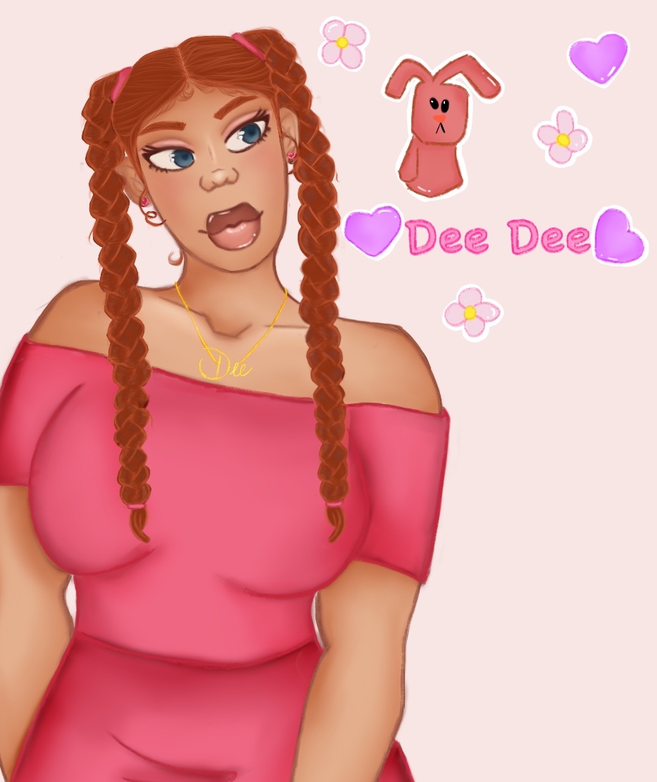 KittenDairy's tweet photo. My version of Dee dee and dexter from #dexterslaboratory . I wasn’t a big fan of the blonde hair but I still posted for you guys to see. Enjoy 😊 
#dexter #deedeedexterslaboratory #procreate #procreateart #procreatedrawing #art #artwork #blkartist #blakart https://t.co/qsCwmLpw1P