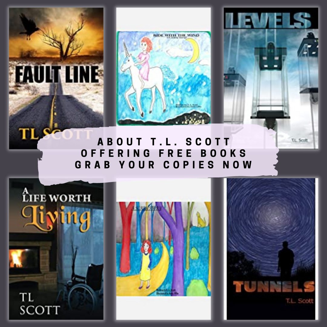 About the Author
T.L. Scott grew up in a small mid-western town. He was exposed to people from all walks of life. It is his love of storytelling and passion for characters of all types that give his characters life.

Find his Books here: amzn.to/3JGhwnv #adventure #amazon