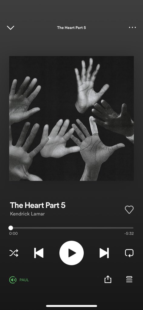 lostonthedge's tweet photo. since the release of Kendrick’s latest single “The Heart Part 5”, it’s been 6 hours and my mind is still on fire. https://t.co/Cu5GQkczTY