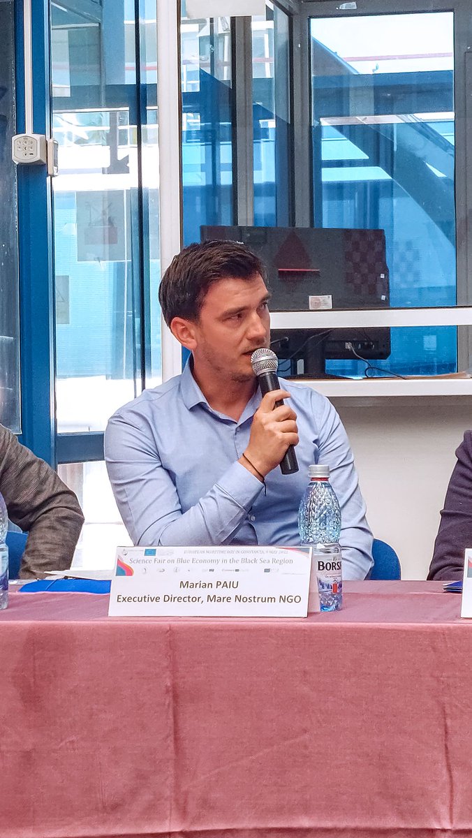 🎯 Science Fair on Blue Economy in the Black Sea Region

<a href="/paiumarian/">paiumarian</a>, directorul executiv Ong Mare Nostrum  a vorbit despre ce înseamnă #bluegrowth și activitățile #ongmarenostrum focusate pe această direcție. 

#emdinmycountry2022 #DOORS #commonmaritimeagenda