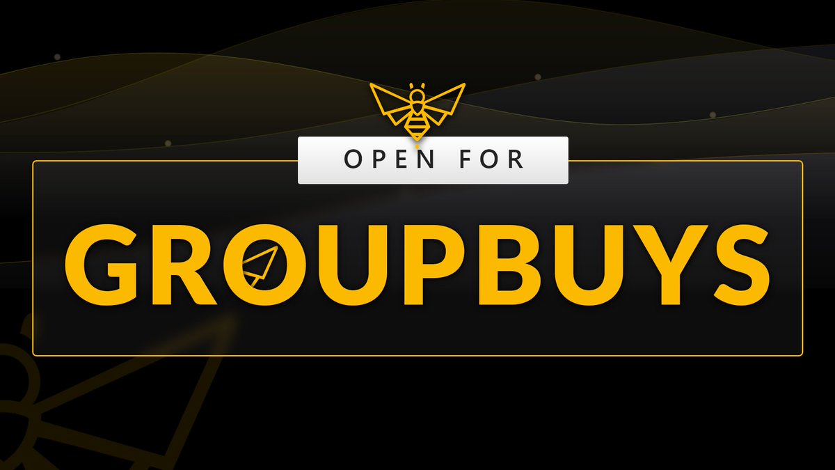 ReshipColony's tweet photo. After a very successful year, we're happy to announce that Reship Colony is officially open for Groupbuys!🐝

Please fill out the form below to enter:
https://t.co/8Y7nPbEE4t

Make sure to tag your groups for a better chance!💭 https://t.co/ugr5FPaX6E