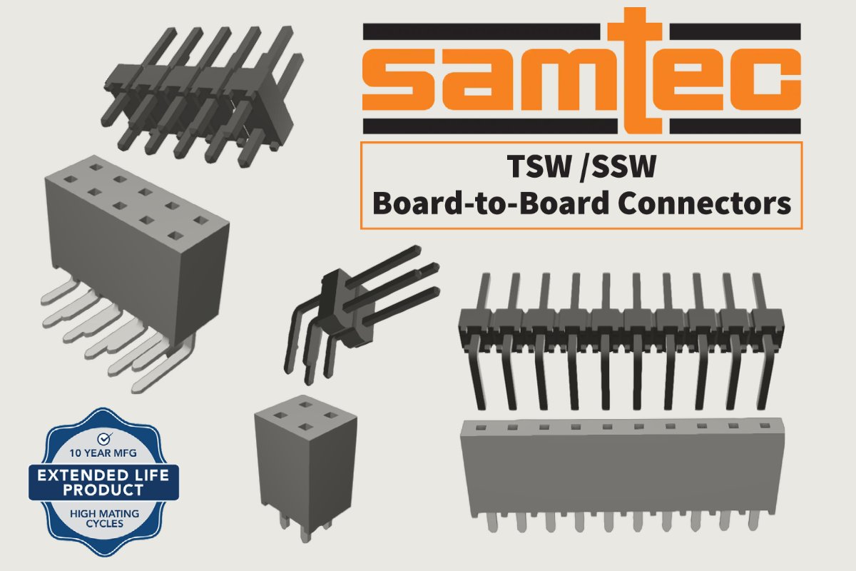 TobyElectronics's tweet photo. Design &amp; Buy Samtec Connectors - In Stock board to board Connectors from Toby https://t.co/69vnoqNiPo https://t.co/s4Y9sYHR2g