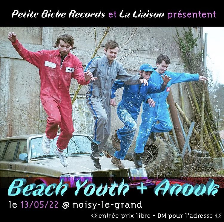 LaLiaisonAsso's tweet photo. Vendredi rendez-vous à Noisy Le Grand pour les concerts de Beach Youth et Anouk dans un lieu secret, adresse en MP #concert #iledefrance #pop #musique https://t.co/or0QFgF6uN