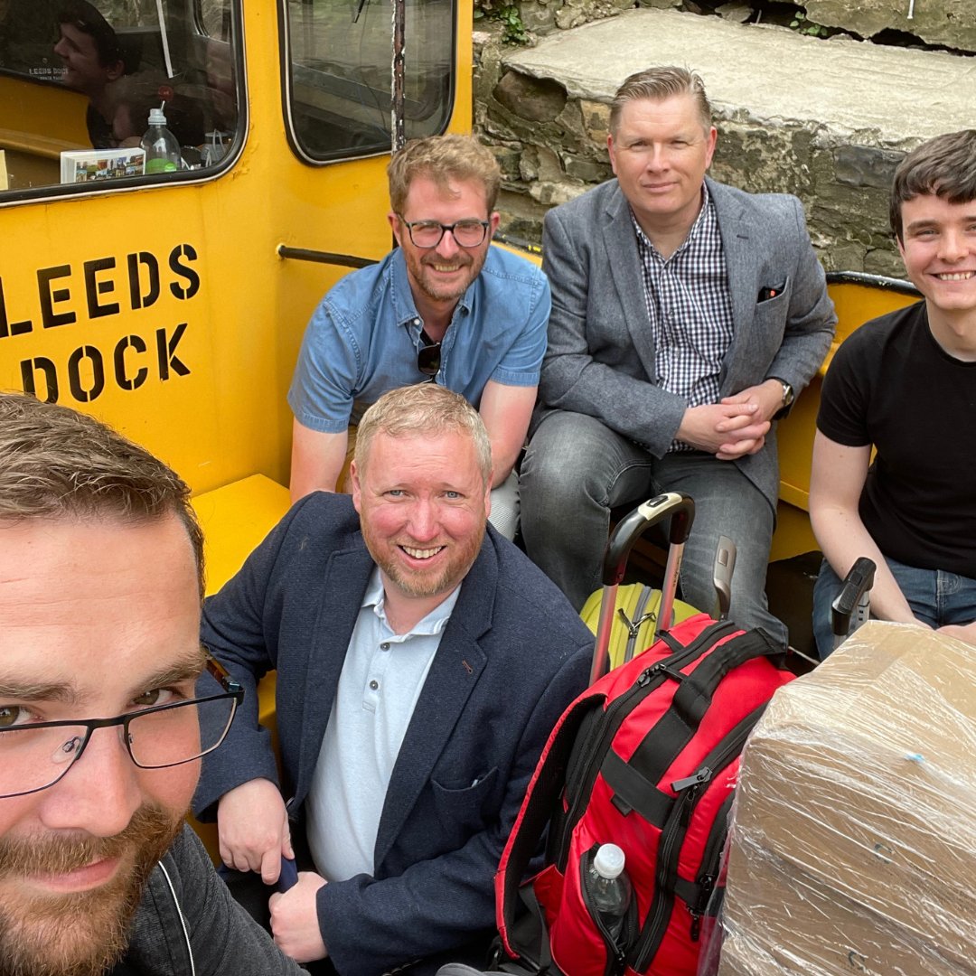 Creativebduk's tweet photo. This is how to get to a trade show... in the middle of Leeds!
@plasashow
#eventprofs #cc #collaborativecreations #creativebd #tradeshow https://t.co/Z3rZ7Nz8P6