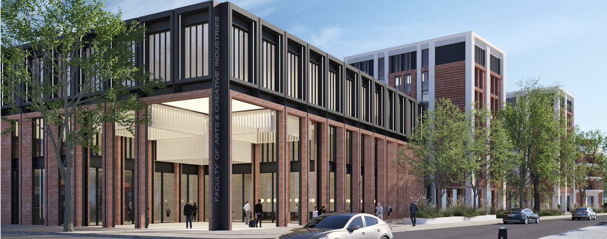 SaveHendon's tweet photo. 7/9: @MiddlesexUni will now occupy all our civic buildings except fire station. Huge, ugly uni blocks will be crammed into 0.3 of a mile of Hendon on the edge of our two tiny conservation areas by residential roads, into a housing estate &amp; in place of our community buildings... https://t.co/bXnABS9pLV