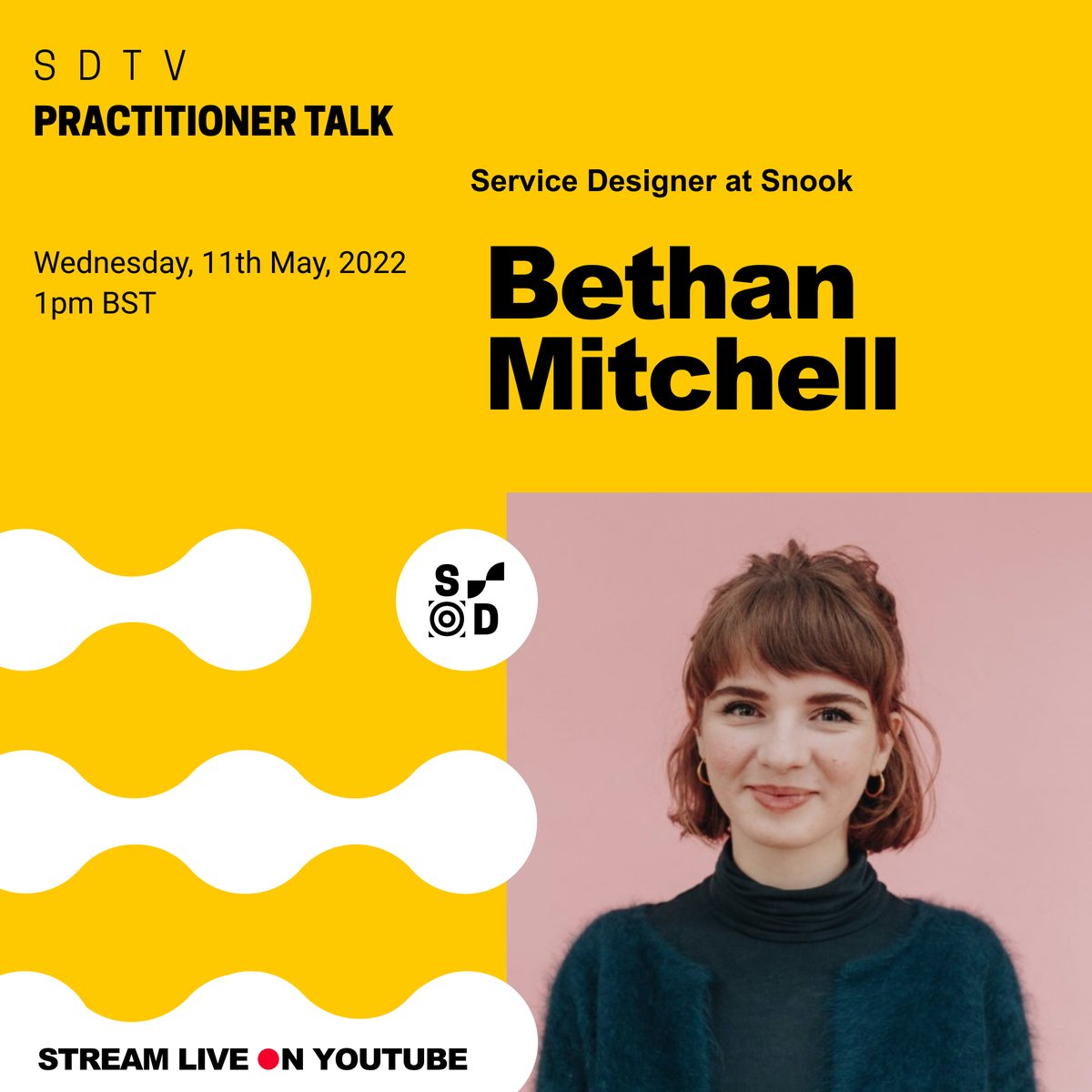 This Wednesday, Alumni Bethan Mitchell from Snook will talk about her knowledge of designing for membership organisations, such as Citizens UK. Government departments, NHS Digital, and co-designing with children and young people!
⏰ 1.00 pm BST
🔗 linktr.ee/RCAServiceDesi…