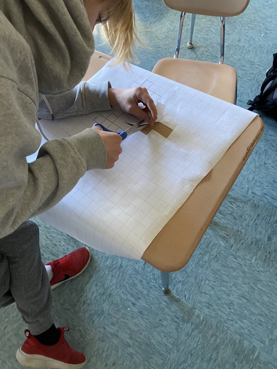 HailWatts's tweet photo. Surface area and volume projects are underway! It’s the messiest time of year 😂 #ovvtpride #middleschool https://t.co/kEQHlmOnHM