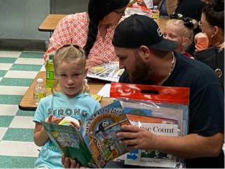 kls_krista's tweet photo. Title I partnered with @The_GESGators at their Spring Fling. Parents learned strategies to keep learning going all summer long. Families received fun take-home kits. The event was capped off by a wonderful Kindergarten performance! @GreenJulieL @IRCSchools #Malits #TitleISupport https://t.co/4u4bImeAvn