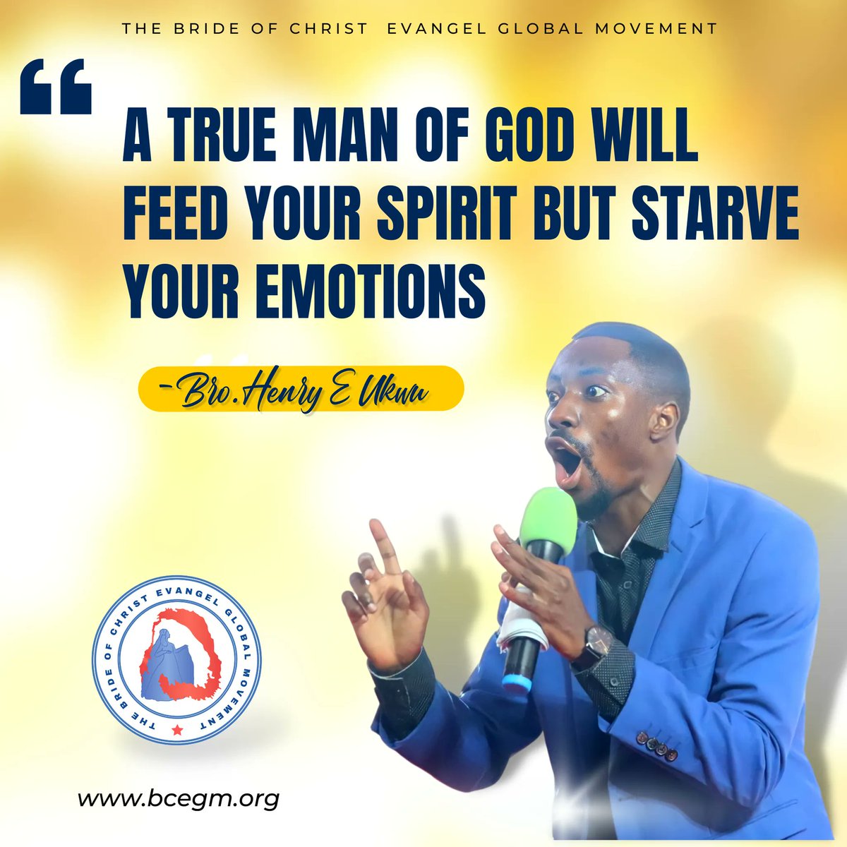 HenryEUkwu2's tweet photo. "A TRUE MAN OF GOD WILL FEED YOUR SPIRIT BUT STARVE YOUR EMOTIONS."

Henry E Ukwu https://t.co/PcE9UBa52Q