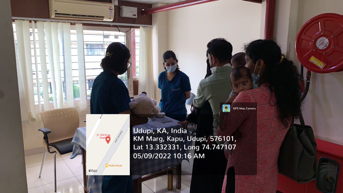 MCHP_MAHE's tweet photo. On the occasion of mother's day @OT_MCHP_MAHE in association with @TMAPai_Udupi conducted a session on #OccupationalTherapy Strategies to Look After Yourself While Caring Baby. 
PG Students Emroz, Elvisia, Riya and Sadicha conducted this session lead by Mr. Pramod, @KoushikSau https://t.co/5OI6osWfcU