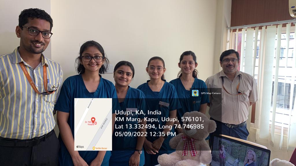 MCHP_MAHE's tweet photo. On the occasion of mother's day @OT_MCHP_MAHE in association with @TMAPai_Udupi conducted a session on #OccupationalTherapy Strategies to Look After Yourself While Caring Baby. 
PG Students Emroz, Elvisia, Riya and Sadicha conducted this session lead by Mr. Pramod, @KoushikSau https://t.co/5OI6osWfcU