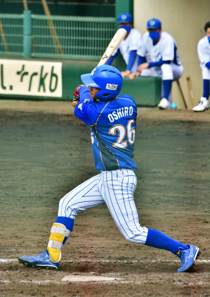ryu_bb05's tweet photo. ［5/9 JABA九州大会］
エナジック
#26 大城旭
（小禄高ー上武大）

1番打者として3安打と役割を果たす！

#エナジック https://t.co/AptMzwbyhk