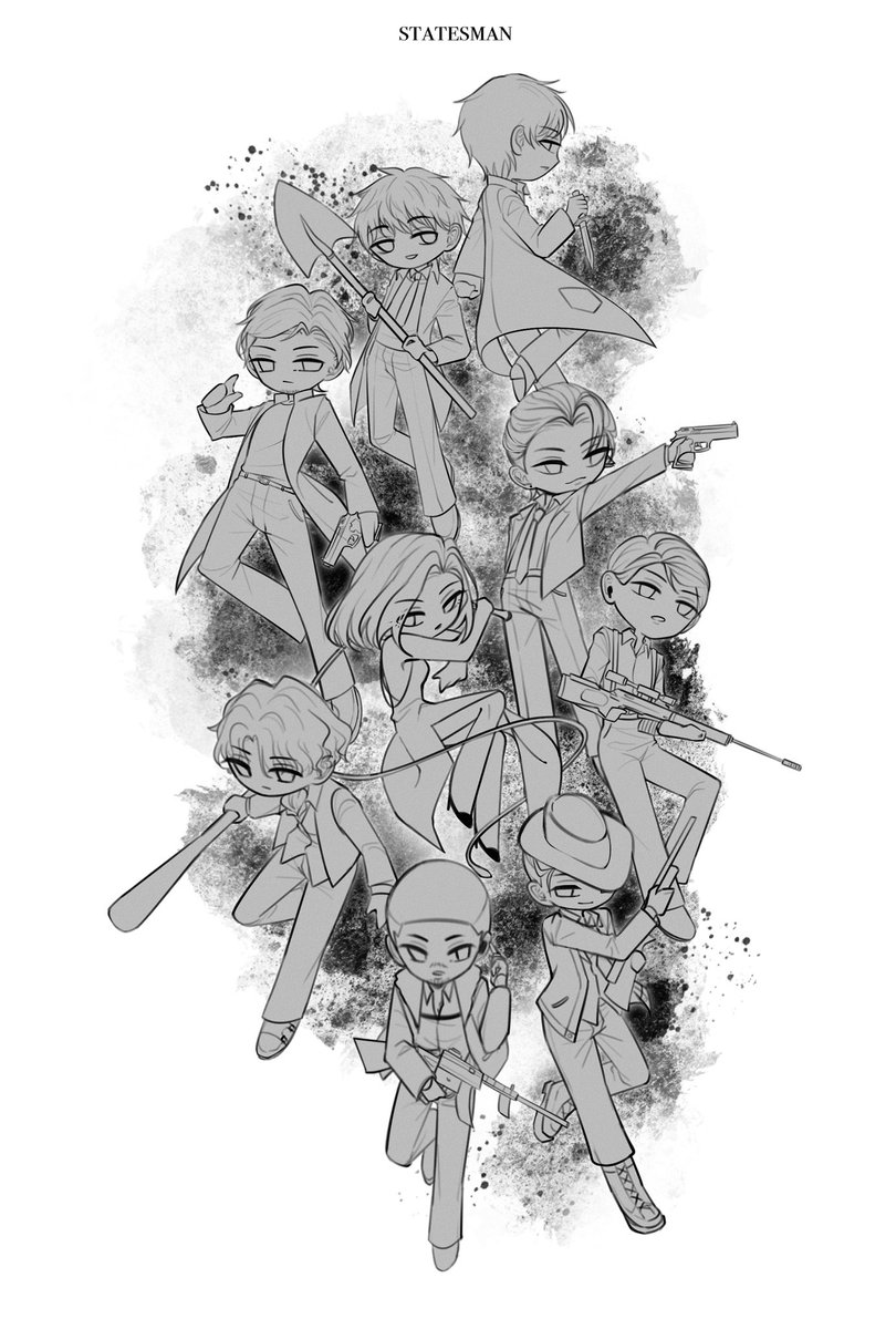 KMNxMissTequila's tweet photo. B&amp;W * the members; @KMNxMrGin | @KMNxMrAbsinth | @KMNxMrRum | @KMNxMrVodka | @KMNxMrPalinka | @KMNxMsJager | @KMNxMrBailey | @KMNxMrKahlua | @KMNxMissTequila 

( ขออนุญาตแท็กตัวละครทุกท่านตรงนี้แทนเพราะแท็กบางท่านในรูปไม่ได้ค่ะ 🤍⛓ ) https://t.co/4lgvjOrAUb
