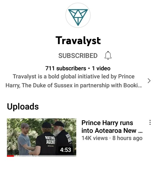 w_selwa's tweet photo. #SussexSquad give a follow to Travalyst YouTube channel and watch today's video of Prince Harry. 

Link to follow and wach: https://t.co/QnFzQrA5nl https://t.co/D8prz9zA6k