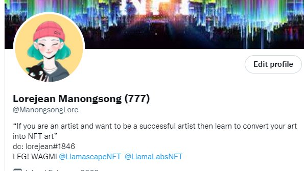 Lorejean Manongsong (777) tweet media