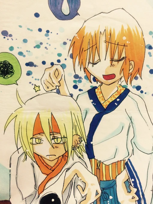 #同じ人が描いたとは思えない絵を貼る 