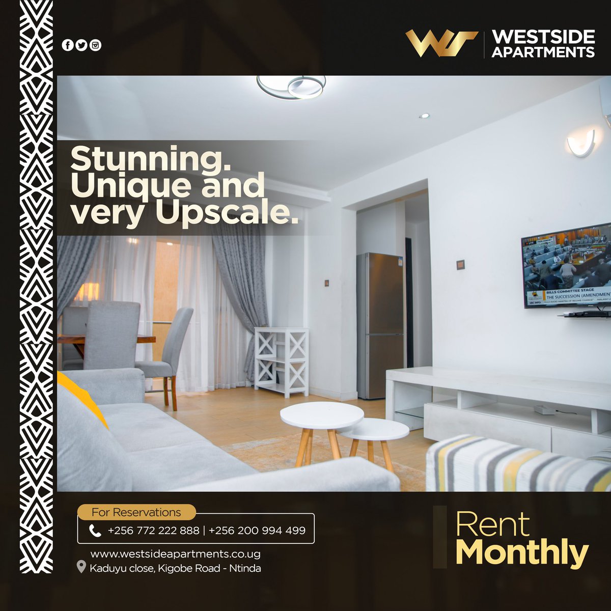 westsideaptug's tweet photo. Stunning. Unique &amp; very Upscale.

#Westsideapartments https://t.co/An8eHRpbgs