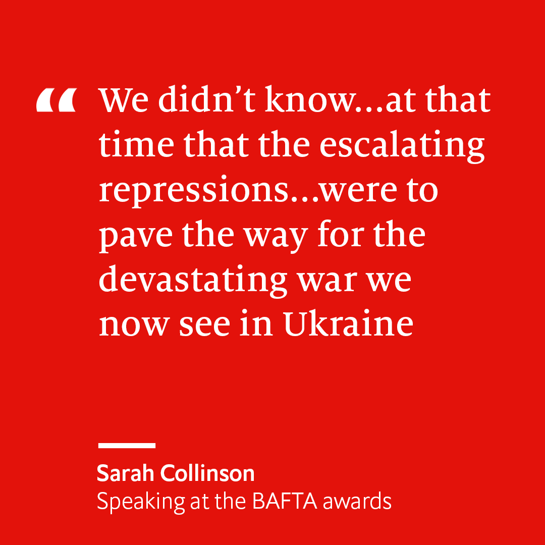 TheEconomist's tweet photo. Our @BAFTA-winning film, “Fearless: the women fighting Putin” (a co-production of The Economist and Hardcash Productions for ITV) tells the stories of three young women struggling against the might of the Russian state https://t.co/31GZkW63jY https://t.co/E6CF2oV6DL