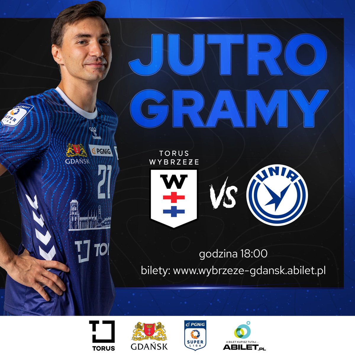Jutro czeka nas ważny mecz o punkty do tabeli @pgnigsuperliga 🤾🏻‍♂️ To też ostatnie spotkanie ligowe w <a href="/gdansk/">Miasto Gdańsk</a> dlatego bądźcie z nami‼️

📅10.5.2022
⏰18:00

Bilety:
🖥 abilet.pl/impreza/torus-…