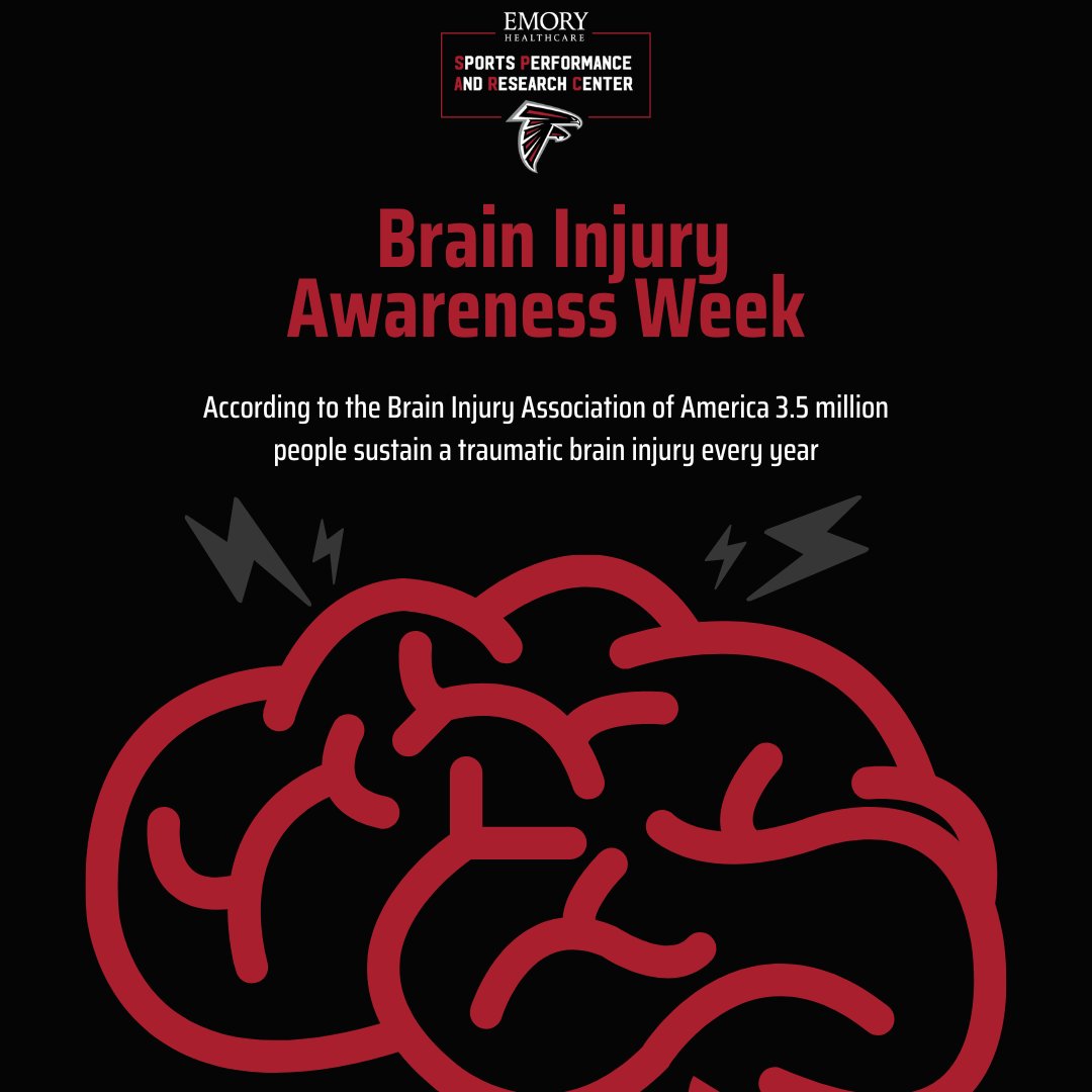 Emory_SPARC's tweet photo. SPARC is one of the leading research centers for sports injury prevention. This week we will share our research in brain injury prevention in honor of Brain Injury Awareness Week. You can look forward to seeing sport-specific, military, and concussion studies this week.#getSPARCd https://t.co/3Xegdh1bpi