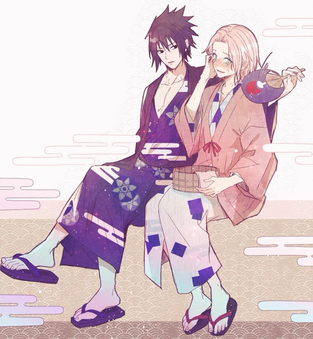 のぼせた🌸ちゃんを仰いであげる🍅とお風呂上がりにそばにこられてアセアセな🌸ちゃんを受信しました 