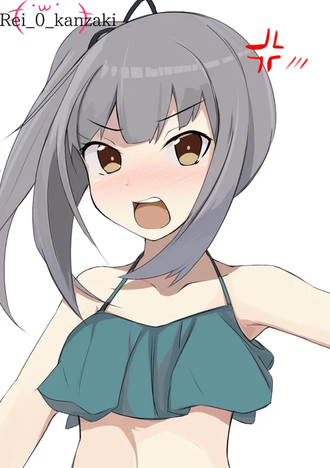 #艦これ版深夜の真剣お絵描き60分一本勝負
#艦これ版真剣お絵描き60分一本勝負_20220509
バッカじゃないの!? 