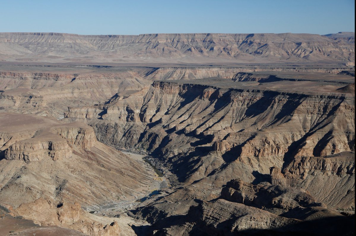 NamEmbassySwe's tweet photo. The ǁKaras Region, Namibia’s largest and southernmost region, is home to the Fish River Canyon – the second largest canyon in the world. This spectacular natural phenomenon took hundreds of millions of years to evolve into the shape it has today. https://t.co/Inbg29IxZu