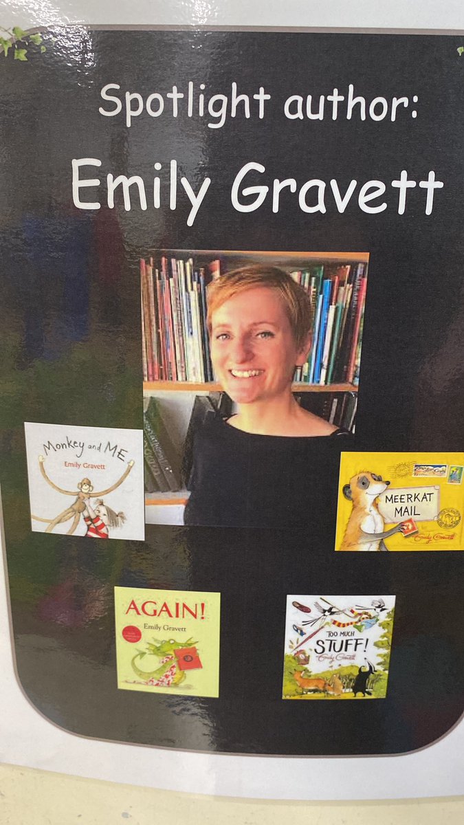 HMillSchool's tweet photo. ER made her own version of an Emily Gravett book in learning time today 📕. We think it is amazing! #independence #spotlightauthor https://t.co/sfj0zug6z4