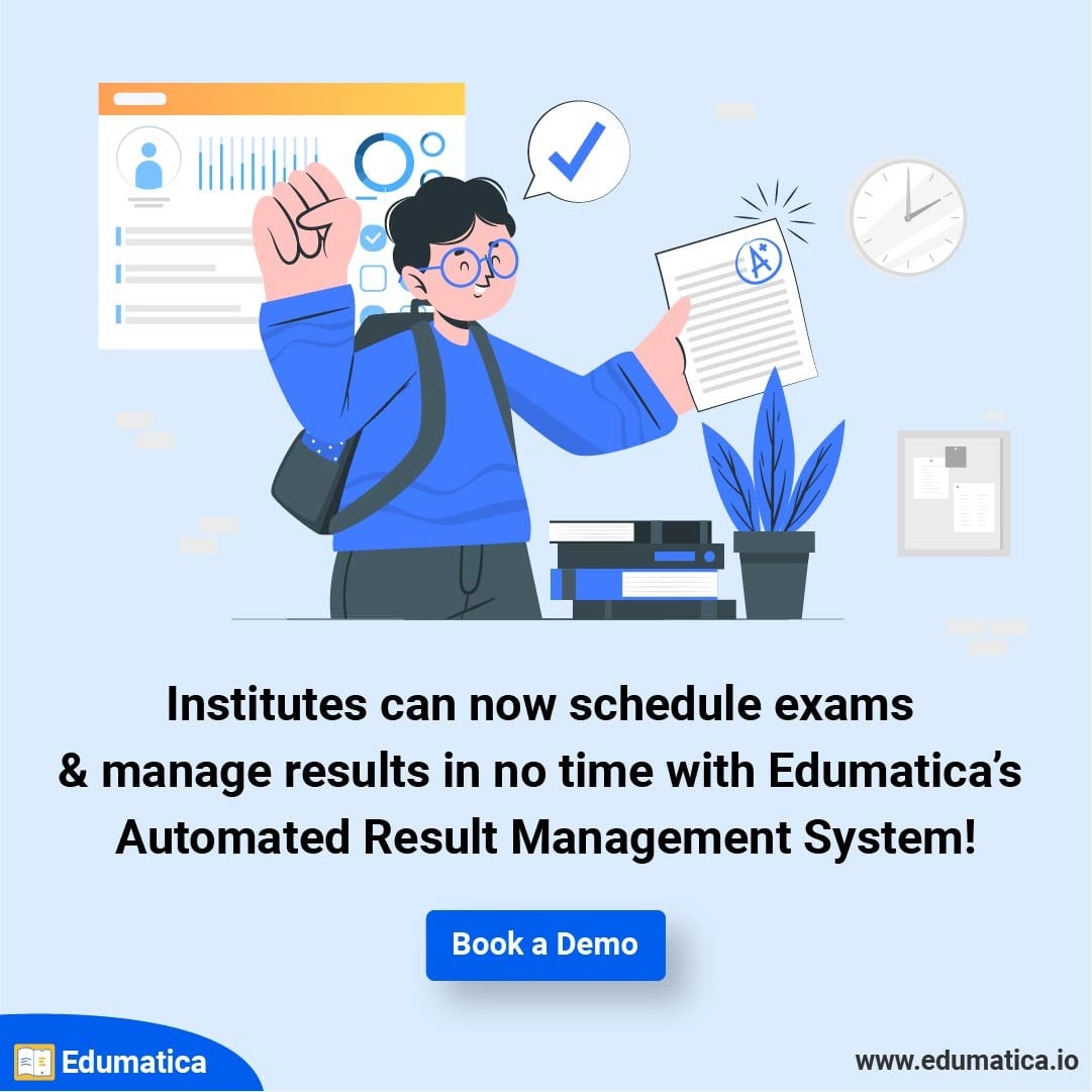 Edumatica_io's tweet image. Institutes can now schedule exams and manage results in no time with Edumatica’s Automated Result Management System! Maintain a single database of overall results and publish the marksheets online to parents and students.

#Edtech #Examination #resultmanagement