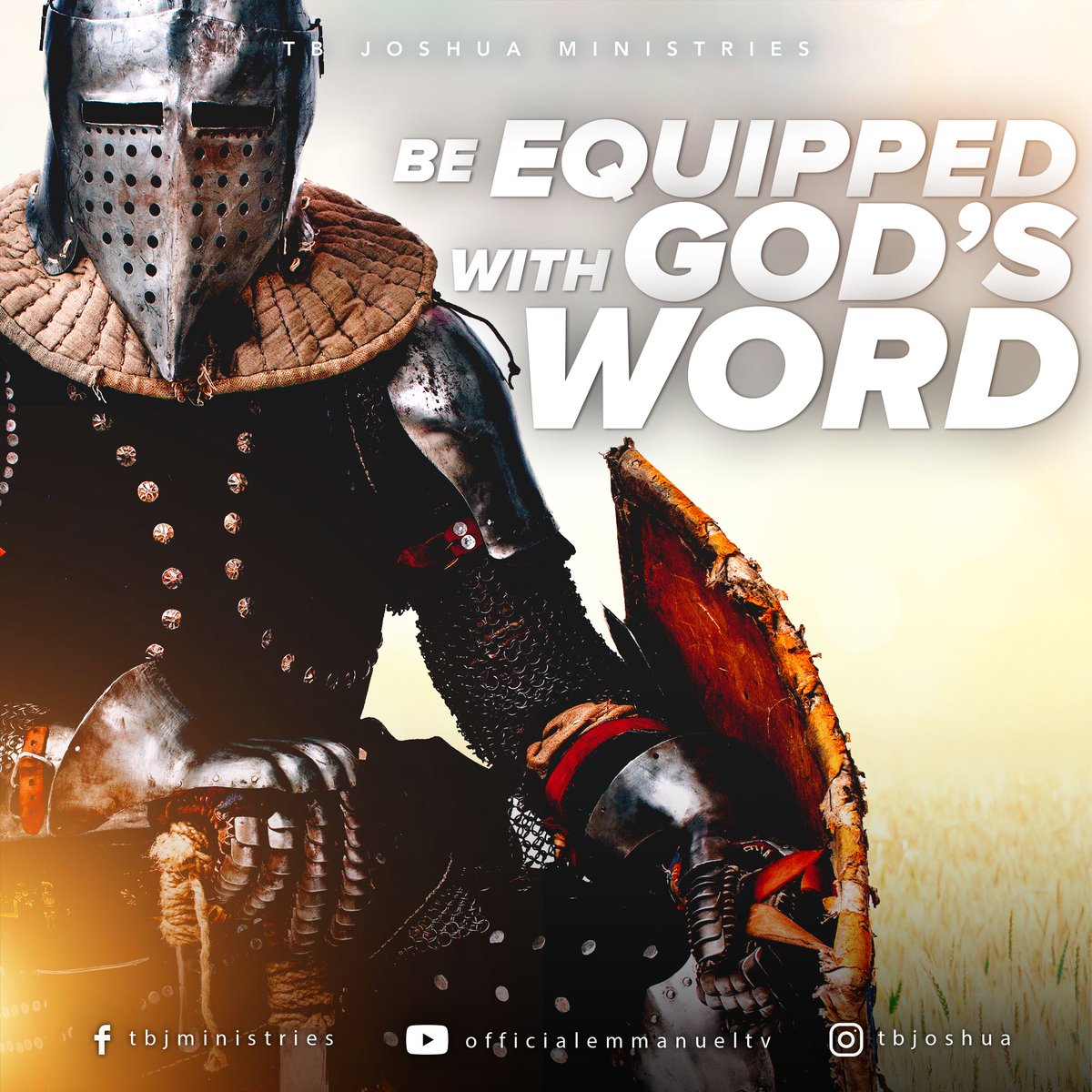 SCOANTBJoshua's tweet photo. BE EQUIPPED WITH GOD’S WORD

1. Jesus Christ has authority over unclean spirits and the power to compel them to leave. As followers of Christ, we have authority over sicknesses and demonic activities, as well as the power of God to instruct them where to go and they must obey. https://t.co/Rphg891MVq