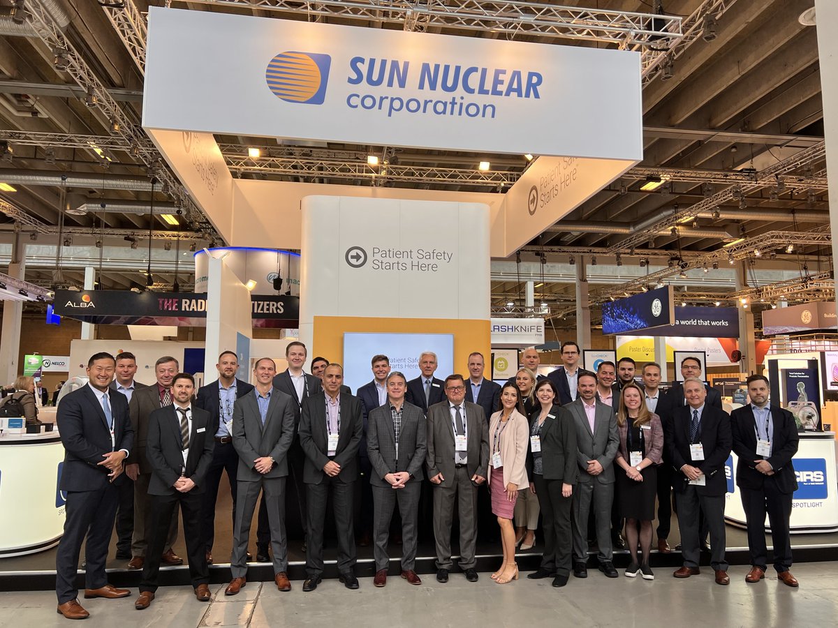 sunnuclear's tweet photo. Our team would like thank all the #ESTRO2022 participants and organizers for a successful event!

#PatientSafetyStartsHere #SunSCAN3D #SunCHECK #SunNuclear #MedPhys #RadOnc #QualityManagement https://t.co/J3BYYMkZV6