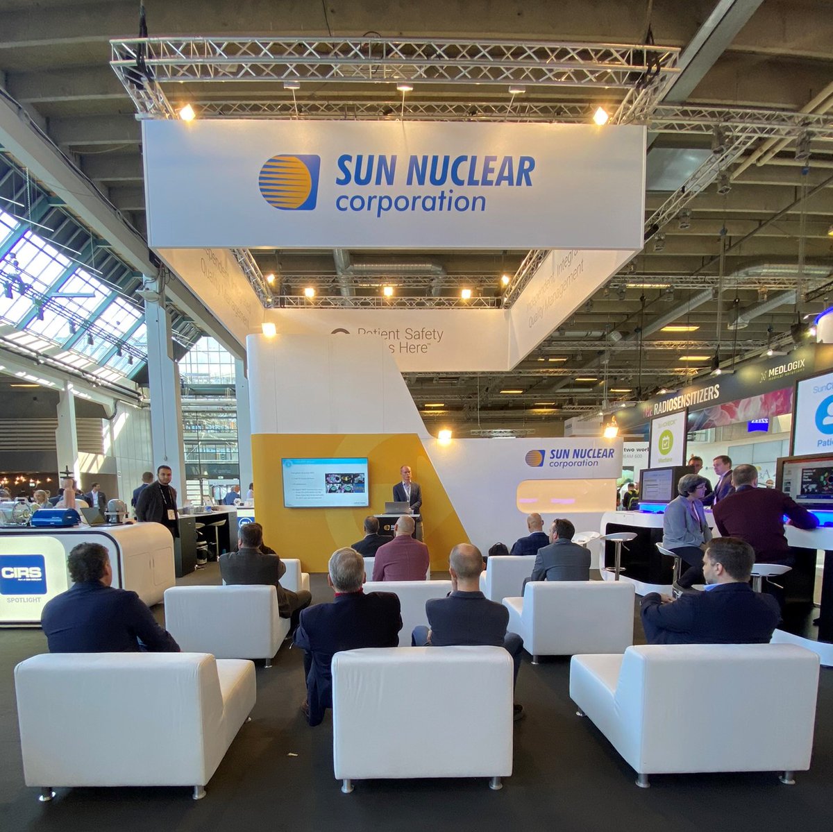 sunnuclear's tweet photo. Our team would like thank all the #ESTRO2022 participants and organizers for a successful event!

#PatientSafetyStartsHere #SunSCAN3D #SunCHECK #SunNuclear #MedPhys #RadOnc #QualityManagement https://t.co/J3BYYMkZV6