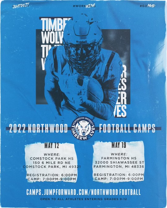 Camp #1 THIS WEEK! Get Signed up Now!

camps.jumpforward.com/northwoodfootb…